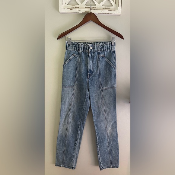 MOTHER Superior Denim Springy Ankle Jeans 15 Minutes Of Fame Size 26 - Picture 5 of 16